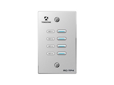 Panel de control con botones